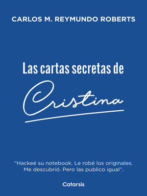 cover image of Las cartas secretas de Cristina